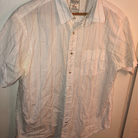 Nautica jeans company shirt  button-down large - Picture 6 of 8